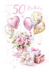 Picture of HAPPY 50TH BIRTHDAY CARD